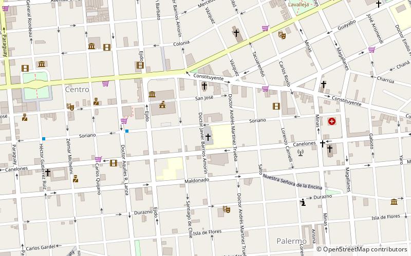 Sagrado Corazón location map