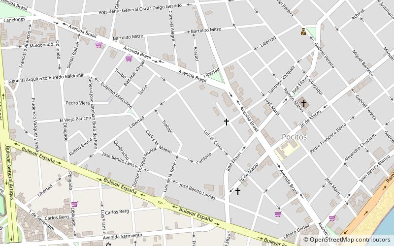 Yavne Synagogue location map