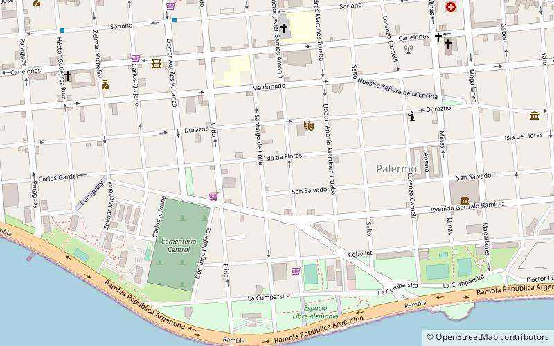 Palermo location map