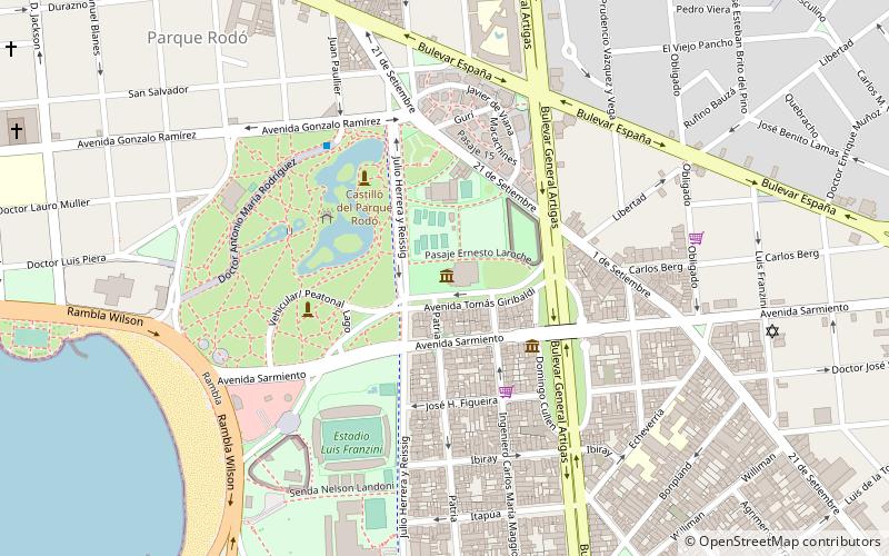 Museo Nacional de Artes Visuales location map