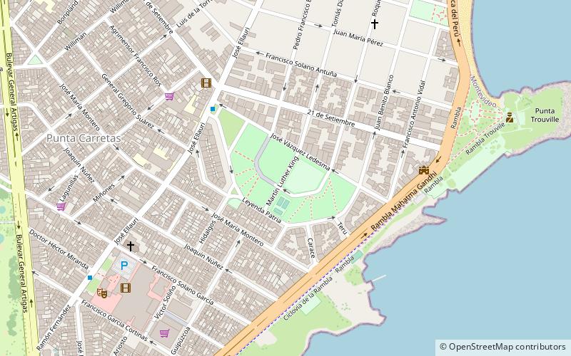 villa biarritz fair montevideo location map