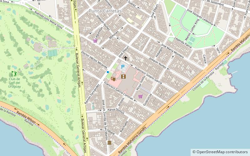 Punta Carretas Shopping location map