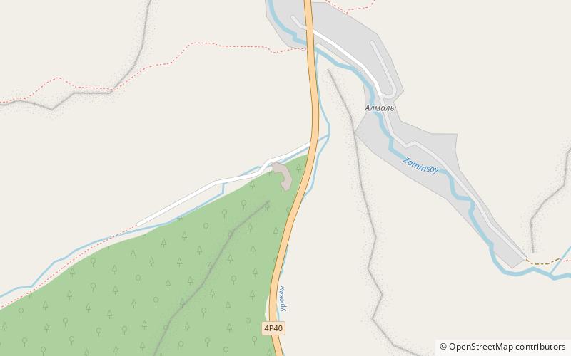 buhoroyi sharif zaamin national park location map