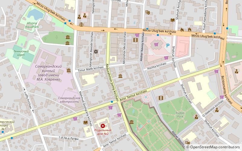 samarkandskij oblastnoj kraevedceskij muzej location map