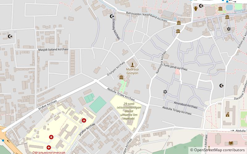 fayzulla khodjaev house museum boukhara location map