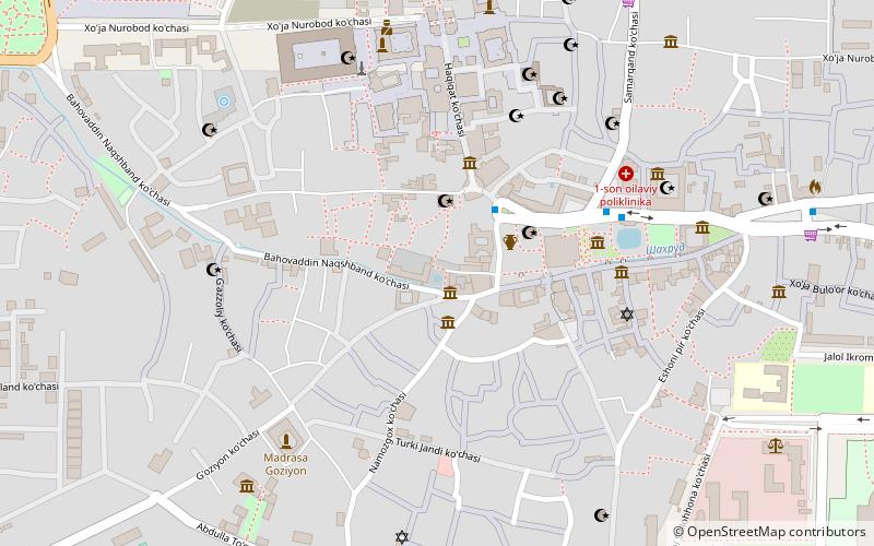 Hodscha-Gaukuschan-Komplex location map