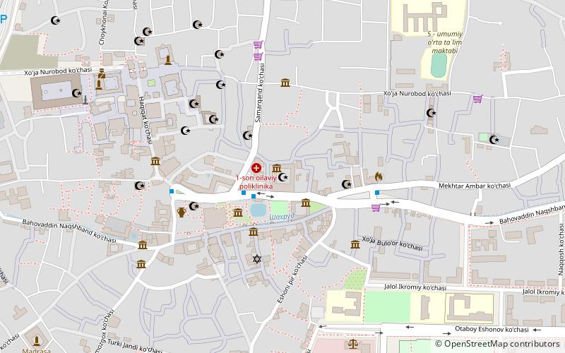Madrasa Koukeldash location map
