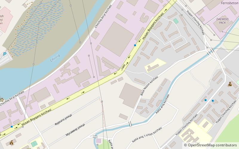 Bektemir location map