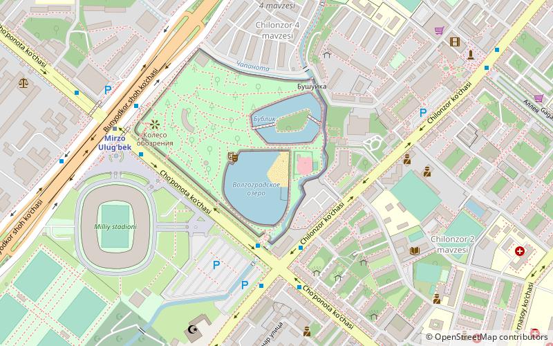 plaza taszkent location map