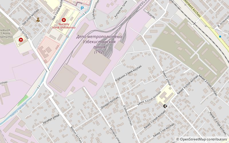 yashnobod tashkent location map