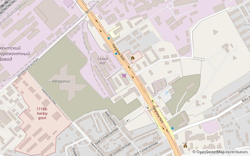 sanruh savdo markazi taszkent location map