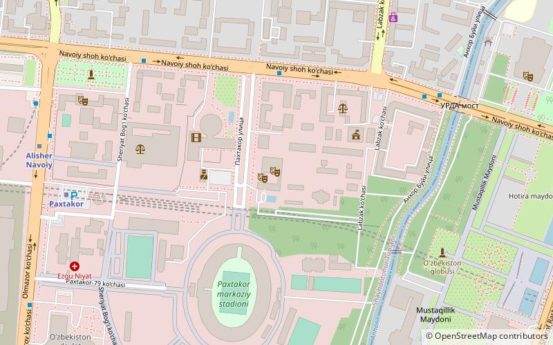 ilkhom theatre tashkent location map