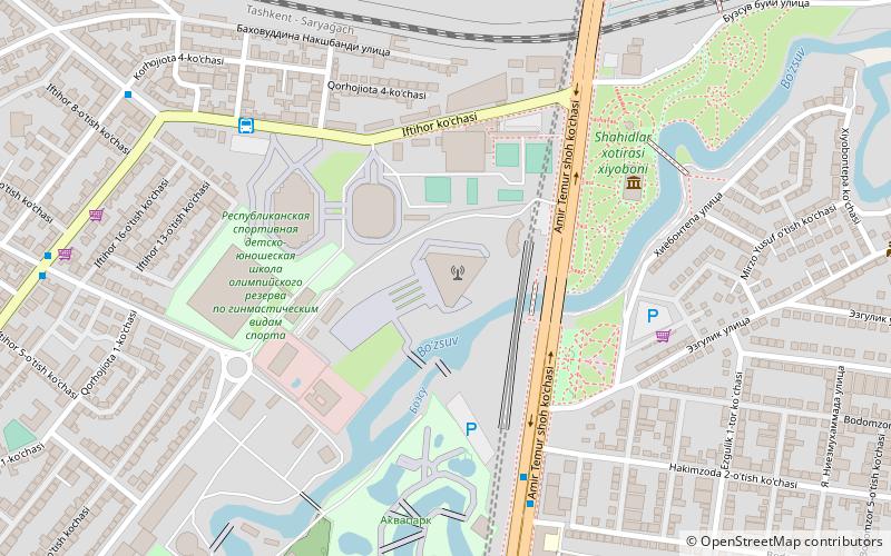 Tashkent Tower location map
