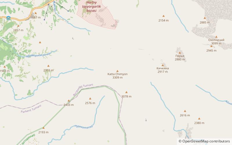 Chimgan location map