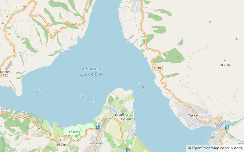 Lac Tcharvak location map