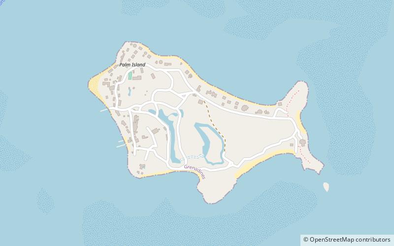 Palm Island location map