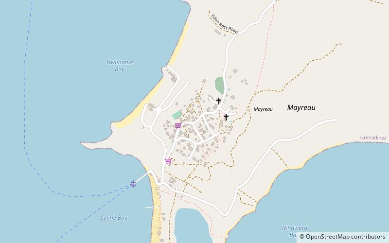 Mayreau location map