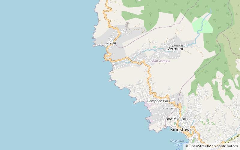 byahaut bat cave st vincent location map