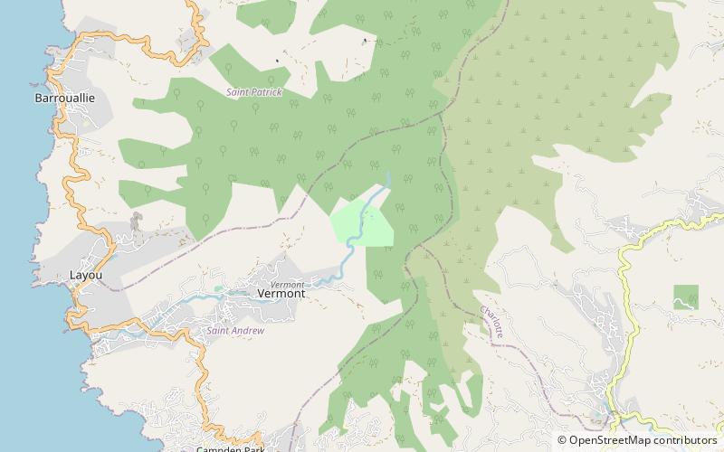 vermont nature trail saint vincent location map