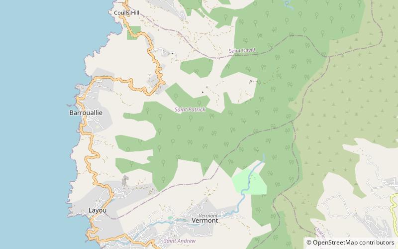 grand bonhomme isla de san vicente location map