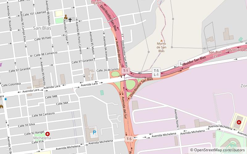 Distribuidor: San Blas location map