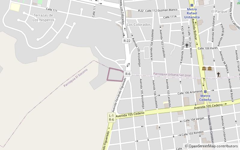 Valencia's Aquarium location map