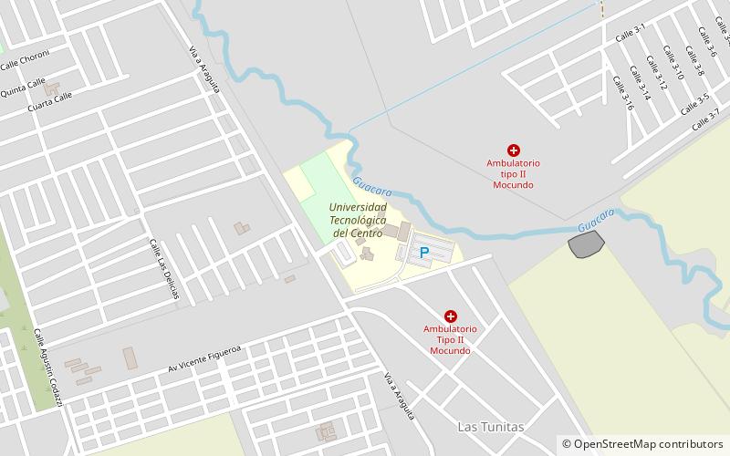 Universidad Tecnológica del Centro location map