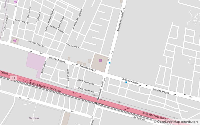 c c maracay plaza location map
