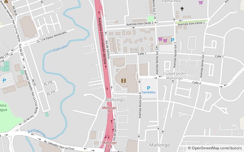 Centro Sambil location map