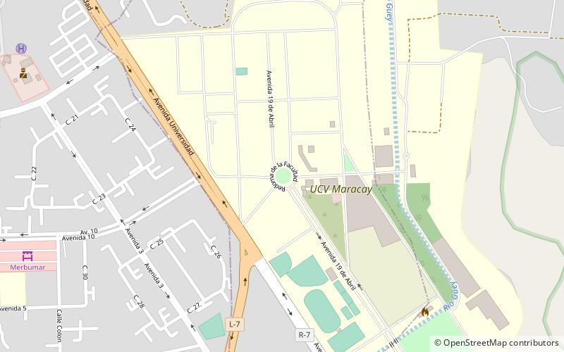 Redoma de la Facultad location map