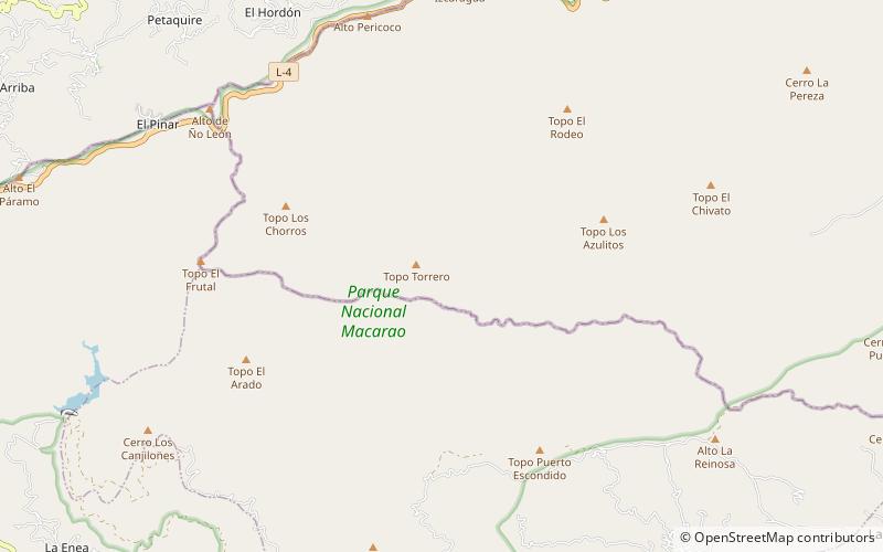 Parque nacional Macarao location map