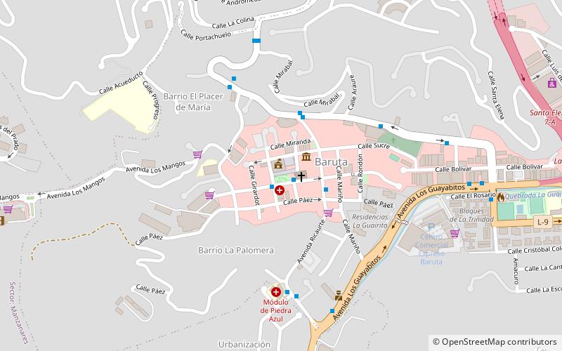 Plaza Bolívar de Caracas location map