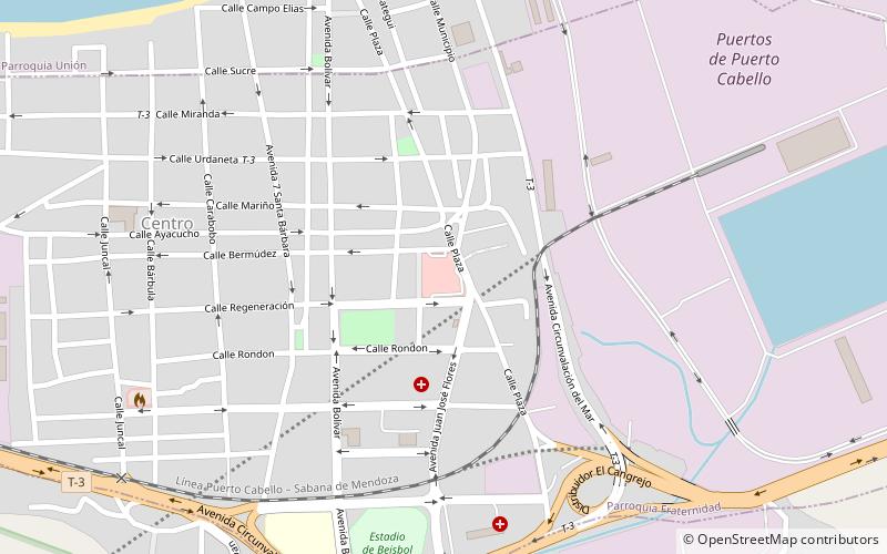 centro comercial profesional plaza puerto cabello location map