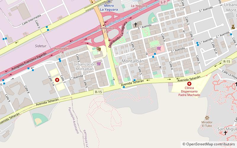centro comercial euba caracas location map