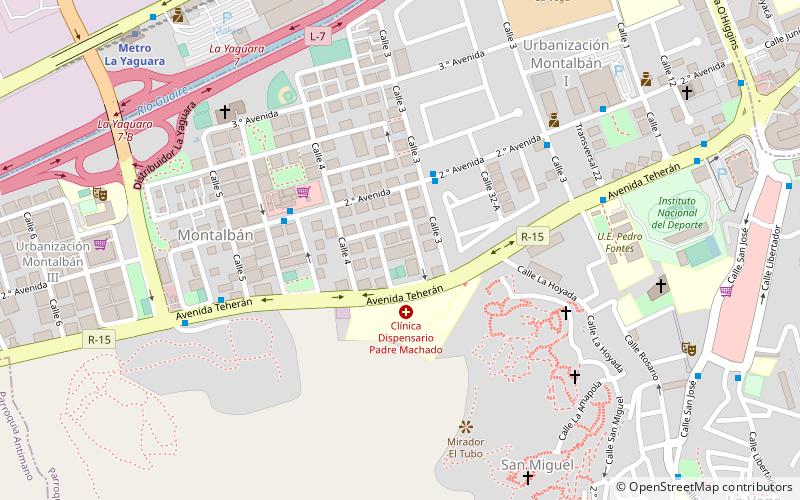 centro comercial montalban caracas location map