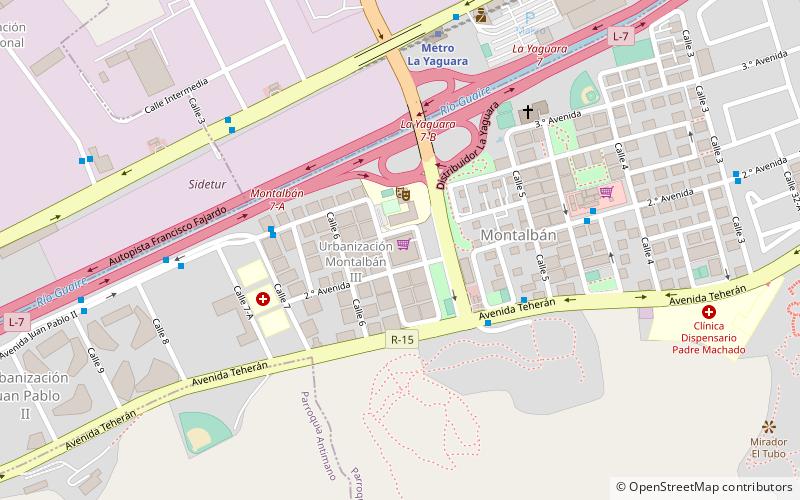 centro comercial caracas location map