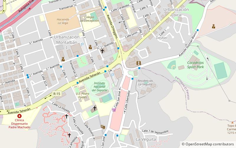 centro comercial la vega caracas location map