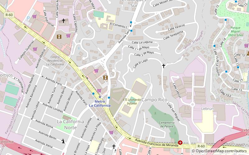 Parroquia Petare location map