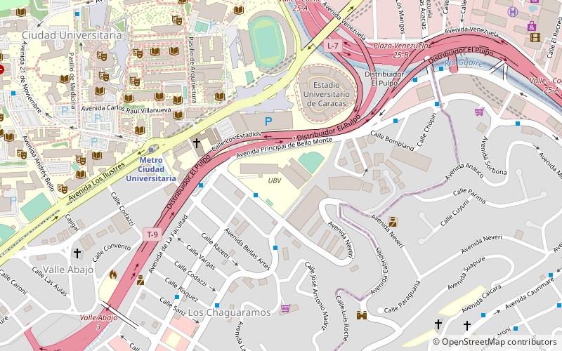 Universidad Bolivariana de Venezuela location map