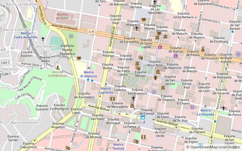Ayacucho Theatre location map