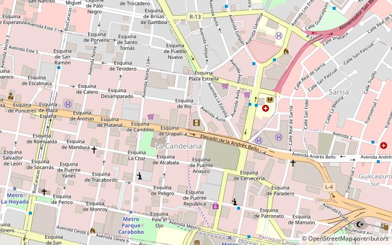 centro comercial galerias avila caracas location map