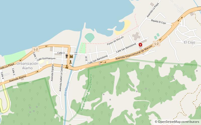 Macuto location map