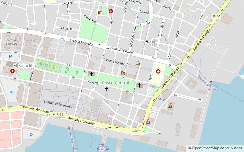 Teatro Baralt location map