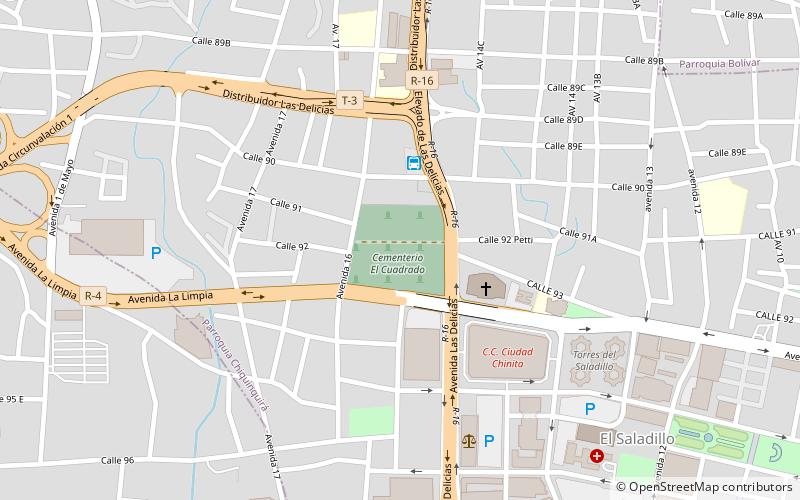 Cementerio El Cuadrado location map