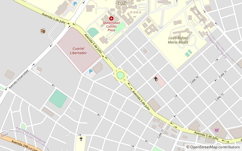 plaza indio mara maracaibo location map