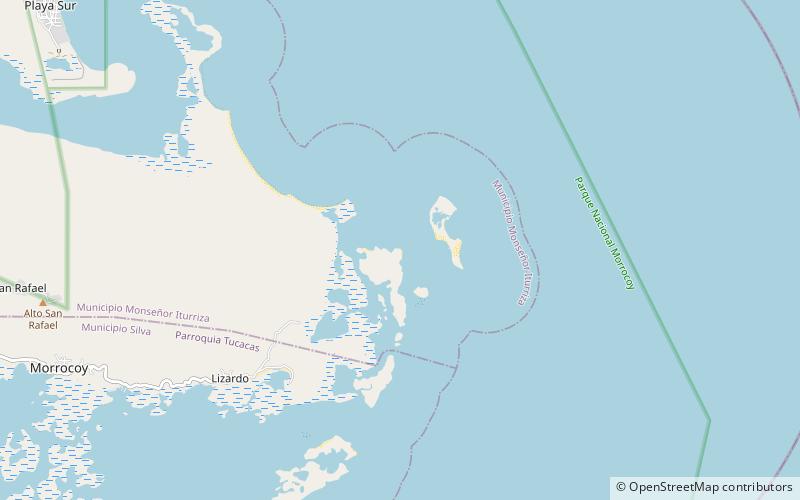 Parque nacional Morrocoy location map