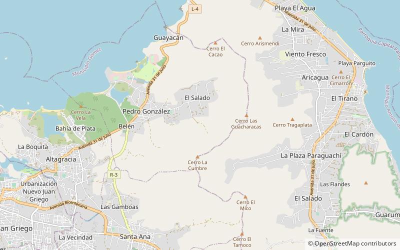 Hacienda El Tanque location map