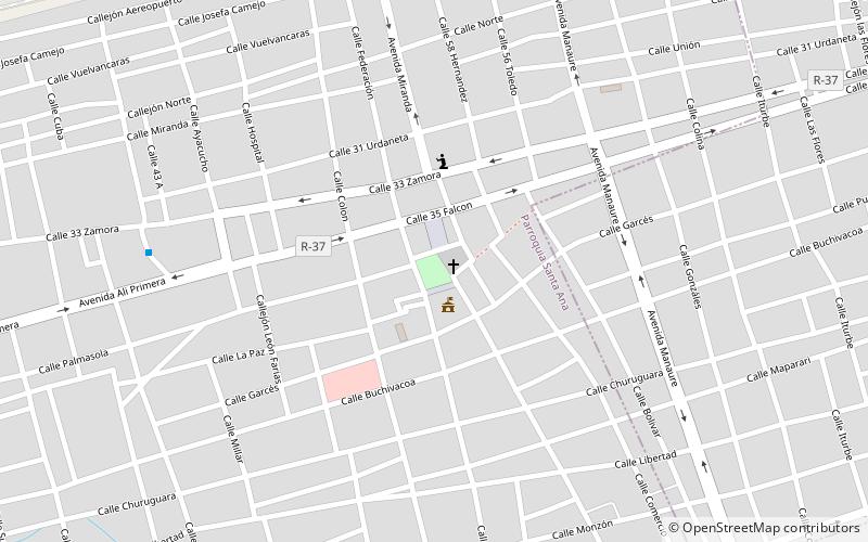 Plaza Bolivar de Coro location map