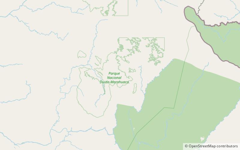 cerro marahuaca reserve de biosphere dalto orinoco casiquiare location map