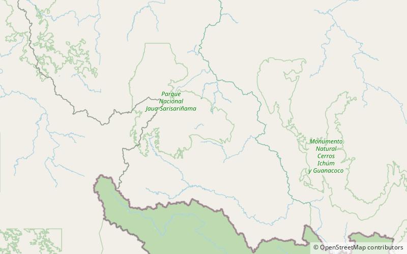 Cerro Sarisariñama location map